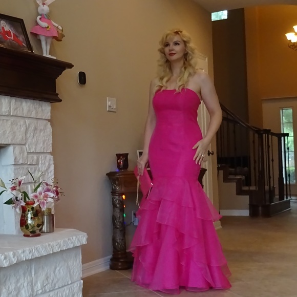 David's Bridal Dresses & Skirts - Nwot, David's Bridal pink prom dress, 10